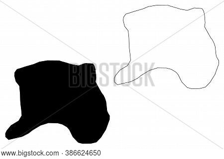 Ilorin City (federal Republic Of Nigeria, Kwara State) Map Vector Illustration, Scribble Sketch City