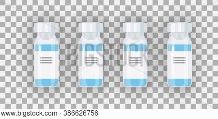 Vaccine Concept. Vaccination And Immunization Concept. Protect Yourself. Vector Illustration
