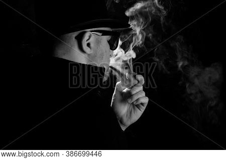 Dark Pipe Smoke - Self Portraits With Sun Glasses