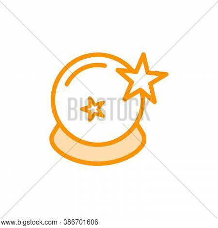 Illustration Vector Graphic Of Magic Ball Icon