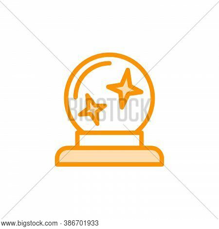 Illustration Vector Graphic Of Magic Ball Icon