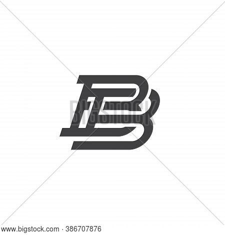 Double B Letter Lettermark Logo Bb Monogram - Typeface Type Emblem Character Trademark