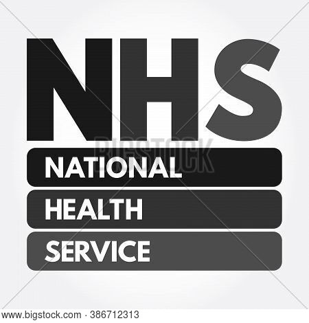 Nhs - National Health Service Acronym, Medical Concept Background