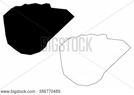 Galkayo City (federal Republic Of Somalia, Mudug Region) Map Vector Illustration, Scribble Sketch Ci