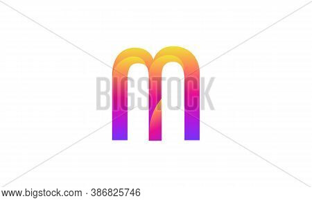 M Letter Logo Design And Vector Template