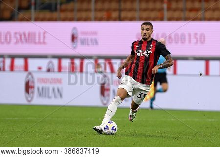 Milano, Italy. 24th September 2020. Uefa Europa League. Rade Krunic  Of Ac Milan   During The Uefa E
