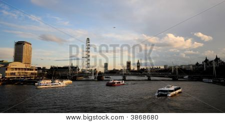 Busy River Thames