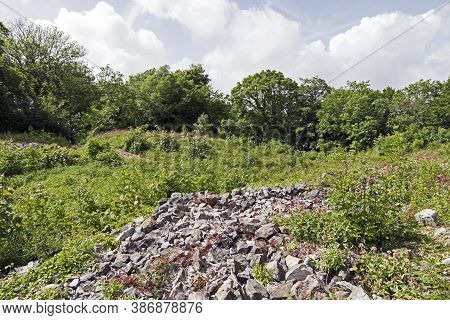Weston-super-mare, Uk - May 22, 2011: Worlebury, An Iron Age Hillfort In Somerset, Before Much Of Th