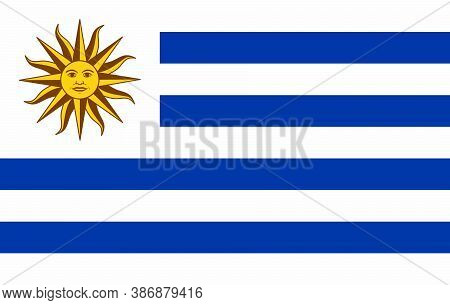 Vector Uruguay Flag, Uruguay Flag Illustration, Uruguay Flag Picture, Uruguay Flag Image