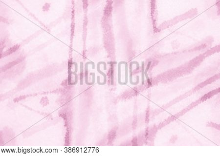 Rose Hand Drawn Mosaic. Bohemian Design. Nude Hand Draw Textures. Artistic Grunge. Blurred Watercolo