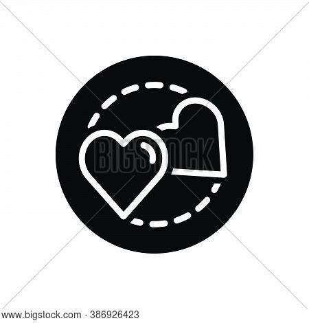 Black Solid Icon For Love Intercourse Romance Physicality Neuter Marital Gender Relationship Sexual