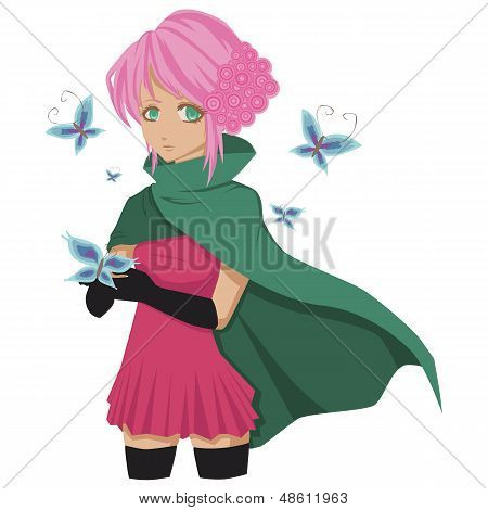 Manga girl