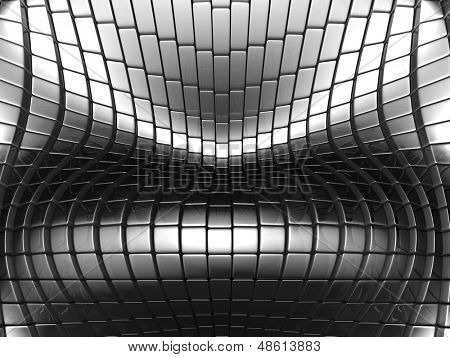 추상 금속 실버 배경 3d 그림