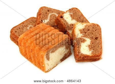 Rebanadas de un pastel de Chocolate