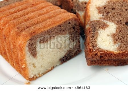 Rebanadas de un pastel de Chocolate