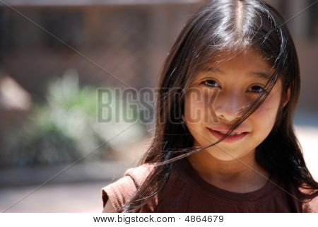 Belle petite fille Maya