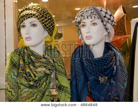 Arabische Schaufensterpuppe