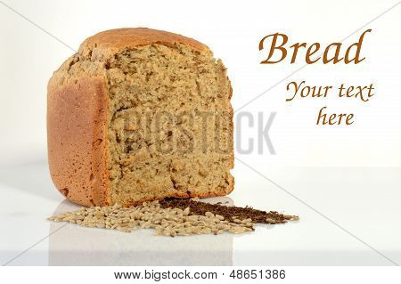 Bröd med texten utrymme