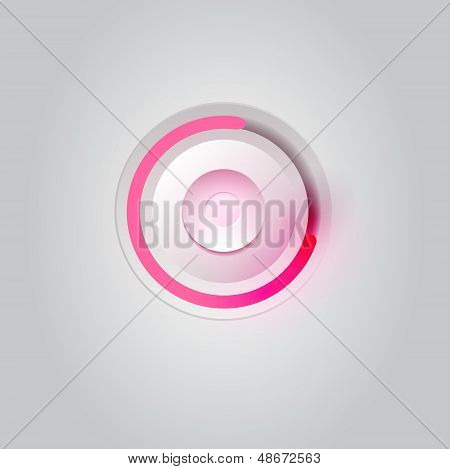 Vector user interface scanning element