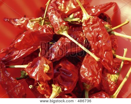 Pimenta vermelha seca