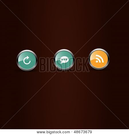 Vector UI icons set