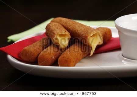 Ristede ost Sticks
