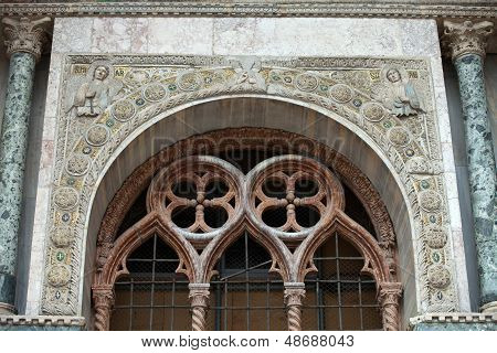 Venice - main entrance to St Mark's basilica
