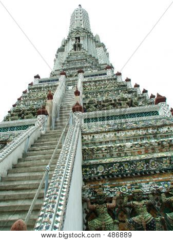 Wat Arun, chrám úsvitu, Bangkok