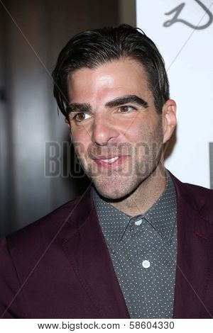Zachary Quinto at the 3rd Annual Critics' Choice Television Awards, Beverly Hilton Hotel, Beverly Hills, CA 06-10-13