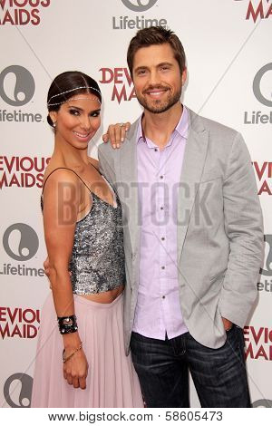 Roselyn Sanchez and Eric Winter at the 