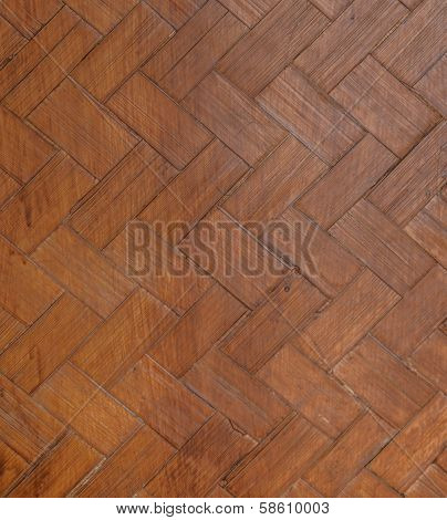 Native Thai style bamboo wall  Bamboo pattern basketry handmade