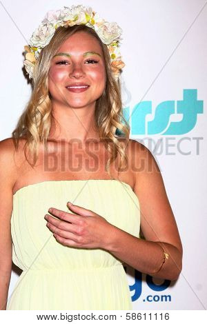 Allie Gonino at the 4th Annual Thirst Gala, Beverly Hilton Hotel, Beverly Hills, CA 06-25-13