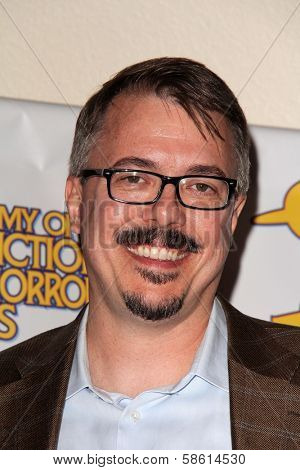 Vince Gilligan at the 39th Annual Saturn Awards Press Room, The Castaway, Burbank, CA 06-26-13