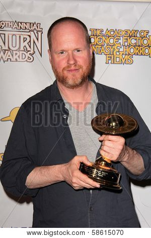 Joss Whedon at the 39th Annual Saturn Awards Press Room, The Castaway, Burbank, CA 06-26-13