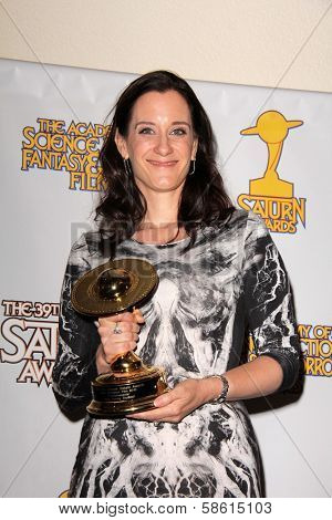Allison Abbate at the 39th Annual Saturn Awards Press Room, The Castaway, Burbank, CA 06-26-13