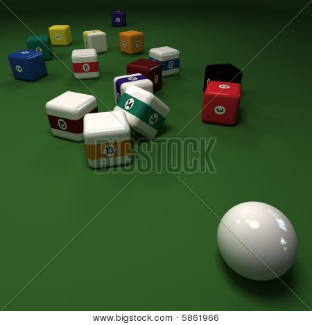 不可能立方ビリヤード ゲーム