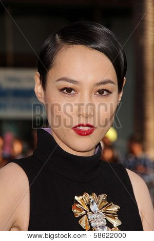 Rinko Kikuchi at the 
