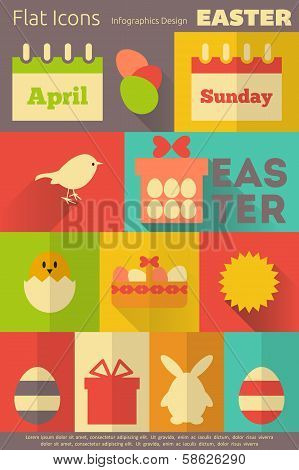 Retro Easter Labels
