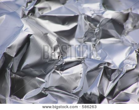 Tinfoil enrugado