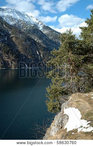 Achensee Lake In Alps In Austria