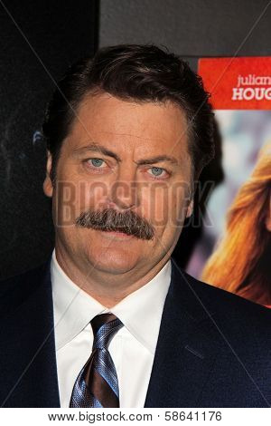 Nick Offerman at the DirecTV Premiere of 