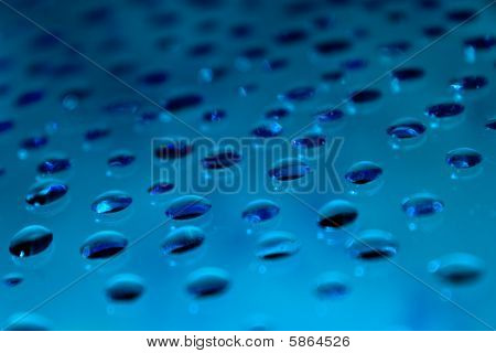 Gocce blu
