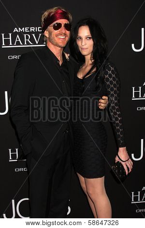 Matthew Modine and daughter at the 