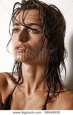 Portrait of a beautiful woman