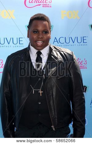 Alex Newell at the 2013 Teen Choice Awards Arrivals, Gibson Amphitheatre, Universal City, CA 08-11-13