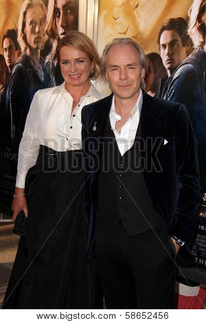 Harald Zwart and Veslemoy Ruud Zwart at the 