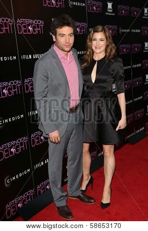 Josh Radnor and Kathryn Hahn at the 