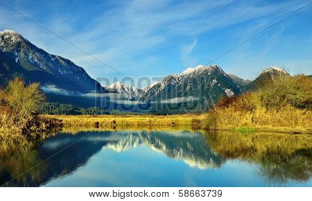 lakes in mountains