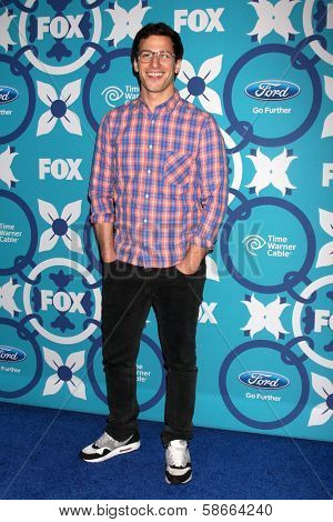 Andy Samberg at the 2013 FOX Fall Eco-Casino Party, The Bungalow, Santa Monica, CA 09-09-13