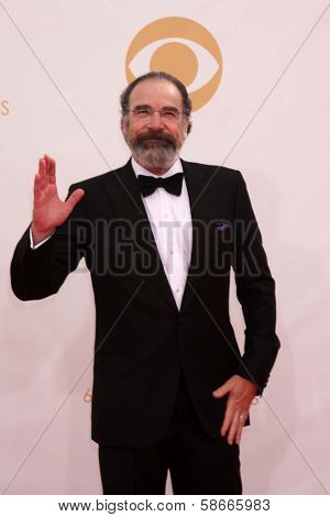 Mandy Patinkin at the 65th Annual Primetime Emmy Awards Arrivals, Nokia Theater, Los Angeles, CA 09-22-13